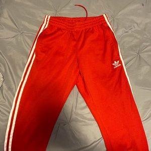 Adidas Originals Red Trackpants